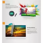 Panasonic TV model F400 32 inch screen Slim Design creates the beautiful quality of the image with a bright screen. Color processing