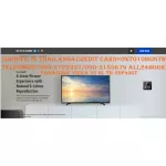 Panasonic TV model F400 32 inch screen Slim Design creates the beautiful quality of the image with a bright screen. Color processing