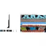 Regza Toshiba43ultral Hashi 4K Bull Digital Digital Smart Android TV U43U7750VT has Netflix+Youtube.