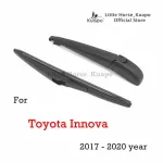 Kuapo back rainwater set for 2017 to 2020 Toyota Innova, the back of the rainwater + wiper blade on the back. Rainwater Set, Toyota Innova