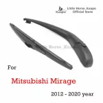 Kuapo back rainwater set for 2012 to 2020 Mitsubishi Mirage, the back of the rainwater + wiper blade on the back. Susuki Rainwater Set