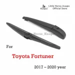 Kuapo back rainwater set for 2017 to 2020 Toyota Fortuner, the back of the rainwater + wiper blade on the back. Back wipering set Toyota Fortuner