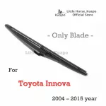 Kuapo backwater brushing blade for 2004 to 2015 toyota innova, 1 piece of wiper blade on the back of the Toyota Innova.