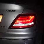 2005-2009 Toyota Reiz REIZ ชุดติดตั้งเพิ่มไฟท้ายคล้ายกับไฟท้าย BMW การติดตั้งไฟเลี้ยว LED streamer แบบไม่ทำลาย