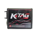 สีแดง KTAG สหภาพยุโรปสีแดง ECM ไทเทเนียม KTAG V2.25 V7.020 4 LED ออนไลน์รุ่นต้นแบบ ECU OBD2 รถยนต์ / รถบรรทุกโปรแกรมเมอร์