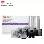 3M 26000 PPS 2.0 cups hard +50 soft cups and standard sizes of SPRAY GUN CUP, LIDS and Lines Kit, 200-Micron Filter, Standard, 22 OUNCES