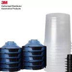 3M PPS2.0 125-Micron Filter, 10-piece paint cups, 22 Ounces, USE For Cars, Furniture, Home and More, 10 Disposable Lids and Liners,