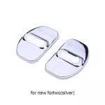 Car Door Lock Cover Stainless Steel Rust Resistant Buckle Protector Shell Case For Smart 453 451 Fortwo Forfour Car Accessories