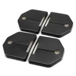 4PCS/Set Car-STYLING Door Lock Buckle Waterproof Rust Protector Cover Case for FORD FOCUS 2 S-MAX MONDEO