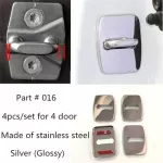 4PCS/LOT CAR Door Lock Protective Covers for BMW 1/2/3/4/5/7 Series X1/X3/X4/X5/X6 2004-CAR STYLING Door Cover