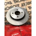 TRW Left-right front-right brake disc 1.2 year 2012 or more, 1 pair of Nissan Note, DF7330 Front, diameter 260 mm.
