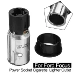 1pcs Car 12v Power Socket Cigarette Lighter Outlet For Ford For Focus F150 For Mustang Xc3z-15055-aa