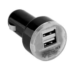 Mini Dual 2 Port Usb Car Power Charger Adapter Dc 12 - 24v For Iphone6/6plus 5s For Ipod Camera Selling