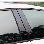 Frame Car Window Trim Strips Replacement Set Kit Auto Parts Black Door