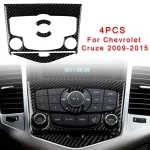 4PCS Cover Trims Carbon Fiber Decal for Chevrolet Cruze 2009-Truck