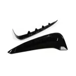 Truck Side Wing Fender Exterior Mouldings 2 Pcs Air Guide Vents Abs Parts