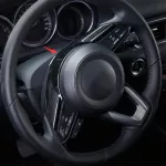 CX -5 Steering Wheel Trim Interior for Mazda Decorative Cover Fit -18 Abs MoulDing Sticker