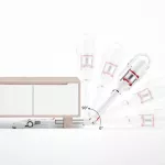 PUPPYOO เครื่องดูดฝุ่นไร้สาย อัจฉริยะ สำหรับดูดฝุ่น ไรฝุ่น ตามผ้า เตียง โซฟา และ เฟอร์นิเจอร์ในบ้าน  T10 Home Coreless Vacuum Cleaner HEPA แบตในตัว