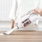 PUPPYOO เครื่องดูดฝุ่นไร้สาย อัจฉริยะ สำหรับดูดฝุ่น ไรฝุ่น ตามผ้า เตียง โซฟา และ เฟอร์นิเจอร์ในบ้าน  T10 Home Coreless Vacuum Cleaner HEPA แบตในตัว