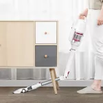 PUPPYOO เครื่องดูดฝุ่นไร้สาย อัจฉริยะ สำหรับดูดฝุ่น ไรฝุ่น ตามผ้า เตียง โซฟา และ เฟอร์นิเจอร์ในบ้าน  T10 Home Coreless Vacuum Cleaner HEPA แบตในตัว