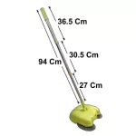 SKG ไม้กวาดดูดฝุ่นมหัศจรรย์ 360องศา ไม่ใช้ไฟ รุ่น SK-8808 (สีเขียวอ่อน) (พิเศษ)