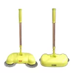 SKG ไม้กวาดดูดฝุ่นมหัศจรรย์ 360องศา ไม่ใช้ไฟ รุ่น SK-8808 (สีเขียวอ่อน) (พิเศษ)