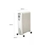 Dimplex Heater ofRC20N provides 2,000 watts of heat, radiator, colorless, radiator, compact, easy to carry with Oil-free technology.