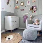 Tutti Bambini Oscar Rocking Chair เก้าอี้โยกให้นม สี Pebble