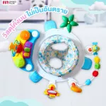 FIN โต๊ะกิจกรรมเสริมพัฒนาการ ชุดโต๊ะกิจกรรมพร้อมเก้านั่งหมุนได้ 360 องศา รุ่น CAR6552