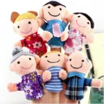 6 pieces of baby dolls, family sets