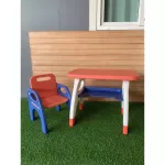 โต๊ะเด็กเล็กพร้อมเก้าอี้ ชุดโต๊ะเด็กเล็กพร้อมเก้าอี้ โต๊ะทานข้าว โต๊ะเรียนเด็ก โต๊ะเอนกประสงค์พร้อมเก้าอี้