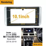 2DI1DIN Car DVD Frame Audio Fitting Adaptor Dash Triia Panel 9 "For Mitsubishi Xpander -Double Din Radio Player