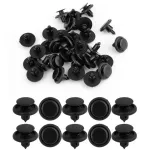 7mm Dia Hole Plastic Rivets Fasteners Universal Pin Clips High Quality