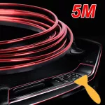 Interior MoulDing Strip Triration Replacement Exterior Universal 5 Meters MoulDing Parts 1PC