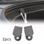 2PCS Auto Front Trunk ABS BLACK HOK CAR PENDANT for Tesla Model 3 -Car Styling Replace Accessories