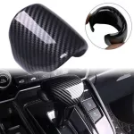 Carbon Fiber Style Gear Shift Knob Cover Trim Fit for Honda CRV -