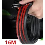 Car Trunk Door Black Rubber Seal Strip Double Layer Sealing Double L-Shaped Sealing Sticker Sound Insulation