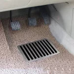 Universal Stainless Car Floor Carpet Mat Patch Foot Heel Plate Pedal Pad 9 X 6