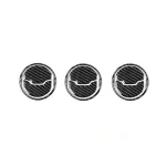 9x Carbon Fiber Car Interior Air Vent Outlet Frame trim for Ford mustang -Decorative Stickers