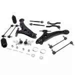 MAXPEEDINGRODS 14 pieces, bottom suspension, bottom control, TIE RODS for Toyota Camry 2007-2011 SKU CA-CAM0711-14.
