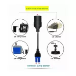 Universal 10a Portable Ec5 Car Cigarette Lighter Socket Adapter Connector For Car Emergency Start Power Car Jump Starter