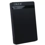 OKER ST-2526 USB 2.0 2.5" SATA External Hard Drive Enclosure Black