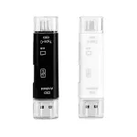 2 Colors All in 1 Usb  Card Reader High Speed SD TF Micro SD Card Reader Type C USB C Micro USB Memory OTG Card Reader