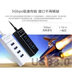 ประเภท-C HUB 3.1 ถึงสี่พอร์ต 3.0 HUB Apple Macbook 3.1 HUB ฮับ splitter