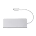 8-in-1 MacBook ชนิด c ศูนย์กลางเป็น HDMI + RJ45 + USB3.0 * 2 + อ่านการ์ด + USB-C แท่นวาง