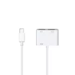 เหมาะสำหรับกล้องแอปเปิ้ล OTG ชุดสายฟ้าเพื่อแปลง USB เข้ากับเครื่องอ่านบัตรกล้องแป้นพิมพ์เชื่อมต่อ