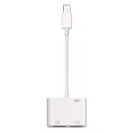 เหมาะสำหรับกล้องแอปเปิ้ล OTG ชุดสายฟ้าเพื่อแปลง USB เข้ากับเครื่องอ่านบัตรกล้องแป้นพิมพ์เชื่อมต่อ