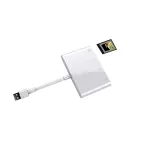 USB3.0 ถึง SD/TF/XQD OTG อินเทอร์เฟซคอมพิวเตอร์เดสก์ท็อป XQD เครื่องอ่านการ์ด