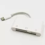 เครื่องอ่านการ์ด Type-C OTG สามในหนึ่งเดียวรองรับ SD TF CF สำหรับ Huawei, Xiaomi, Apple Mac