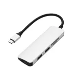Type-C is a HDMI card reader. The Hub Apple MacBook converter is HDMI+USB+SD+TF Docking Station.